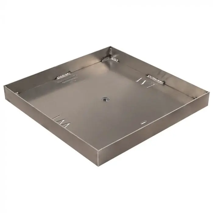 Warming Trends Alpan2430S Square Aluminum Fire Pit Burner Pan (24.01–29.99 Inches) 1