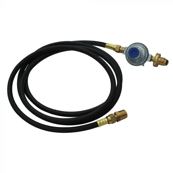 Warming Trends Propane Regulator With Quick-Connect Fitting And 10-Foot Hose (Lprh) 1