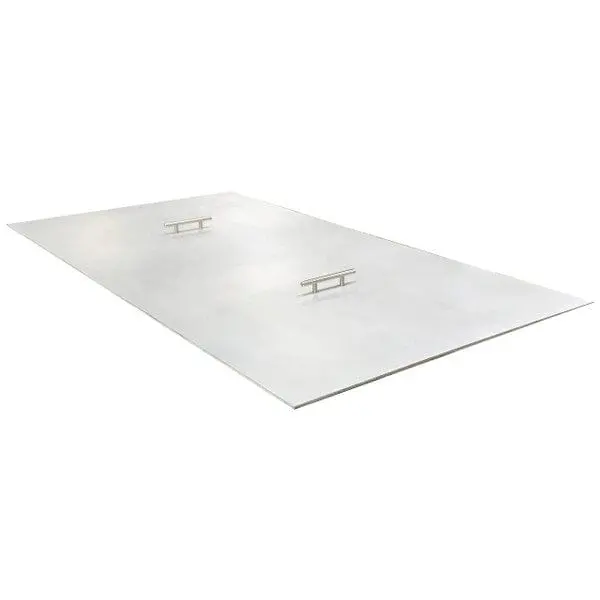 Warming Trends Two-Handle Aluminum Fire Pit Cover – 80–85.9" × 24–30" (Crr8530) 1
