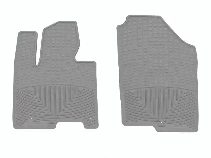 Weathertech Front All-Weather Floor Mats – Precision-Fit, Heavy-Duty Rubber – Model W374Gr 1