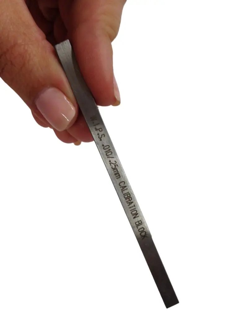 Wg-7Cb Standalone Calibration Block For Weld Gauges 1