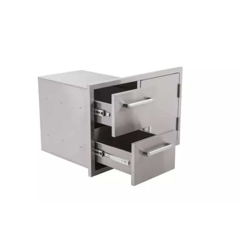 Whistler By Bonfire Outdoor Stainless Steel Door-And-Drawer Combo Cabinet – Cbadc 1
