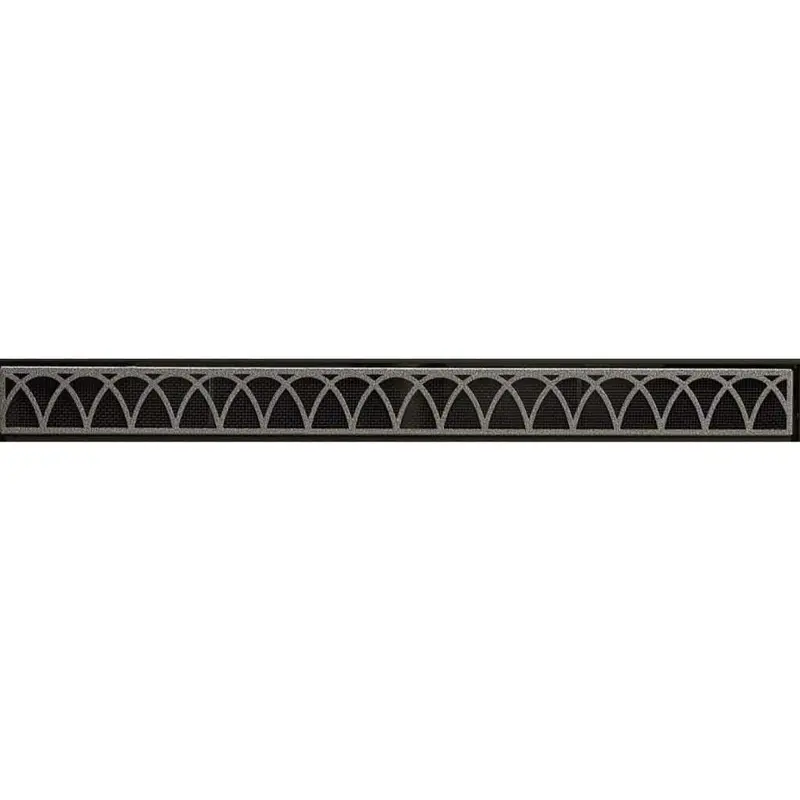 White Mountain Hearth Tahoe See-Through Fireplace: 36-Inch Premium Black Arch Louver 1