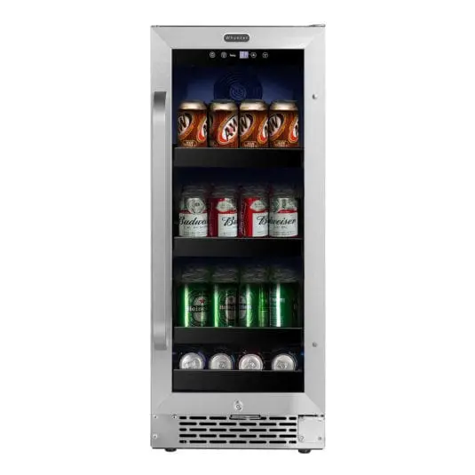 Whynter Bbr-838Sb 15-Inch Built-In Beverage Cooler – 80-Can Capacity, Stainless Steel 1