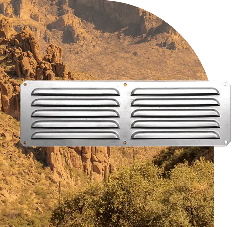 Wildfire 12-Inch Stainless Steel Island Vent For Masonry Fireplaces 1