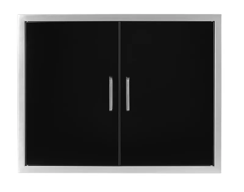 Wildfire 30X24-Inch Double-Door Refrigerator – Black Stainless Steel Wf-Dd3024-Bss 1