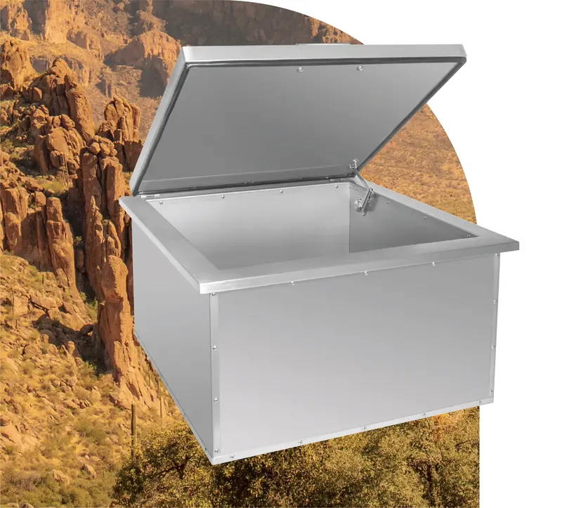 Wildfire Heavy-Duty Stainless Steel Ice Chest For Outdoor Use 1