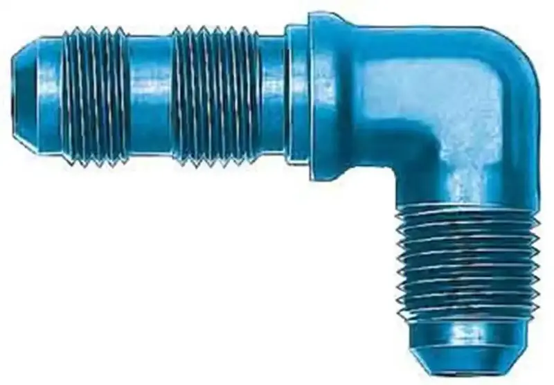Aeroquip Fcm2082 90° Bulkhead Union – Size #6, Stainless Steel 1