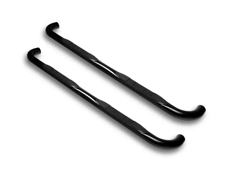 Armordillo Quad Cab Side Steps – 4-Oval Black Nerf Bars For 2005–2011 Dodge Dakota (7153127) 1