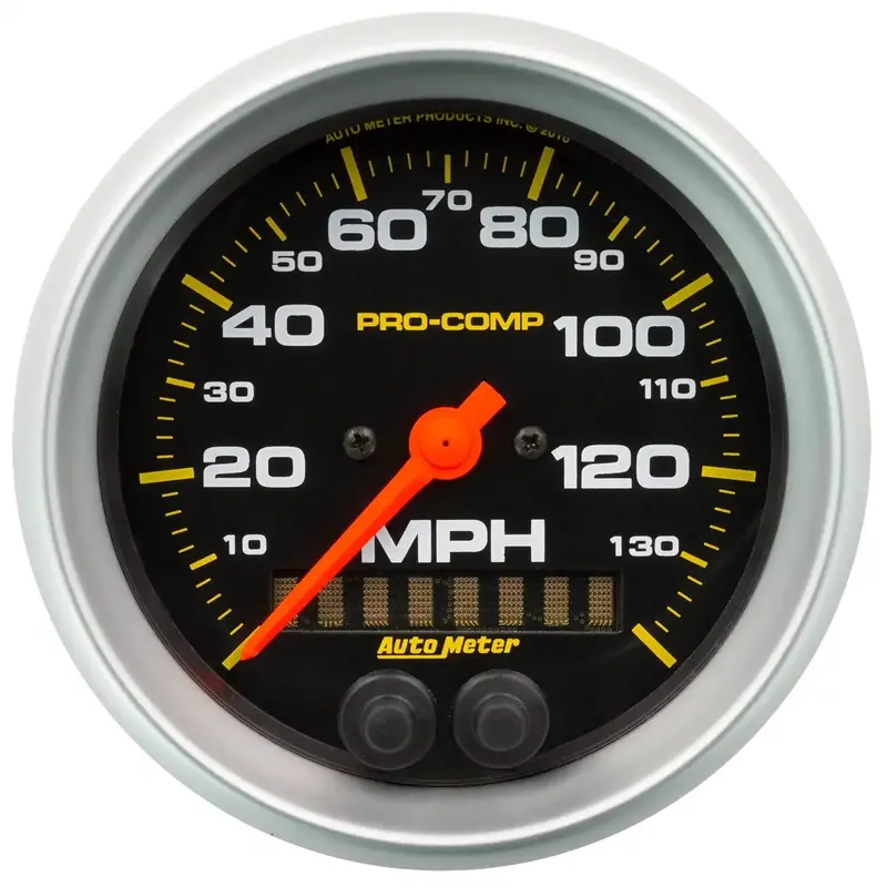 Autometer 5180 Mechanical Gauge With Traditional Incandescent Perimeter Lighting 1