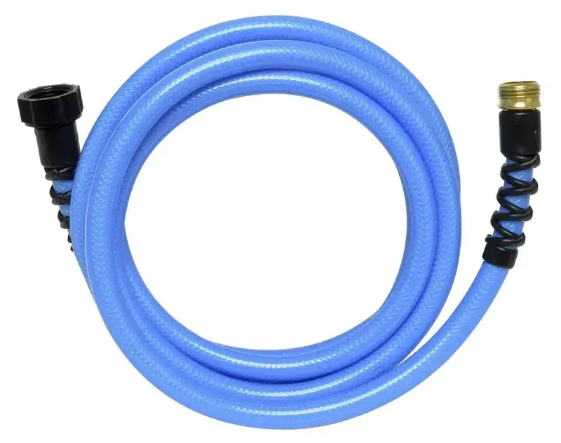 Blue Rubber Water Hose – 1/2-Inch Diameter × 10-Foot Length 1