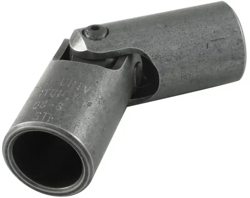 Borgeson 1-Inch Od Steering U-Joint Pin And Block With 9/16-26 Spline And 5/8-Inch Smooth Bore 1