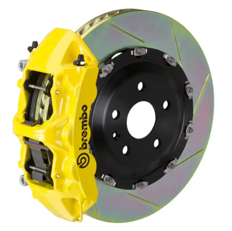 Brembo 6-Piston Front Brake Kit With Slotted 380X34Mm Rotors For 2004–2011 Ferrari 612 Scaglietti 1