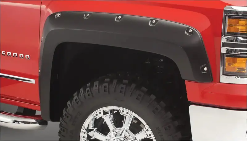 Bushwacker Pocket Style Fender Flares — Oe-Style Fitment, Matte Black Finish (Part #40115-02) 1