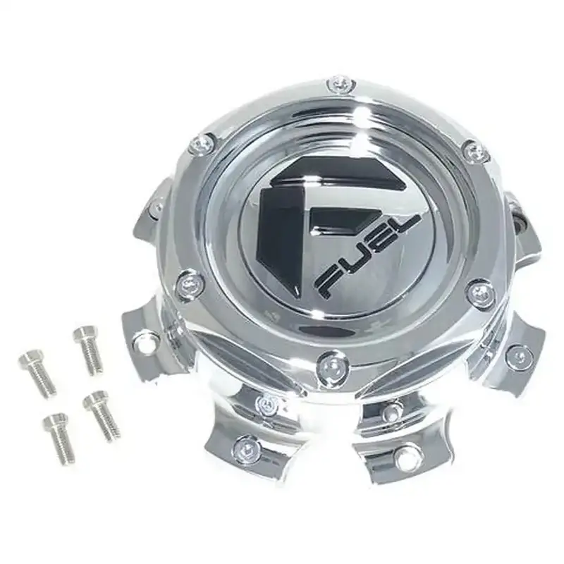 Fuel Off-Road Chrome Bolt-On Wheel Center Cap – 8X6.5" / 170Mm Bolt Pattern, 2.51" Diameter 1