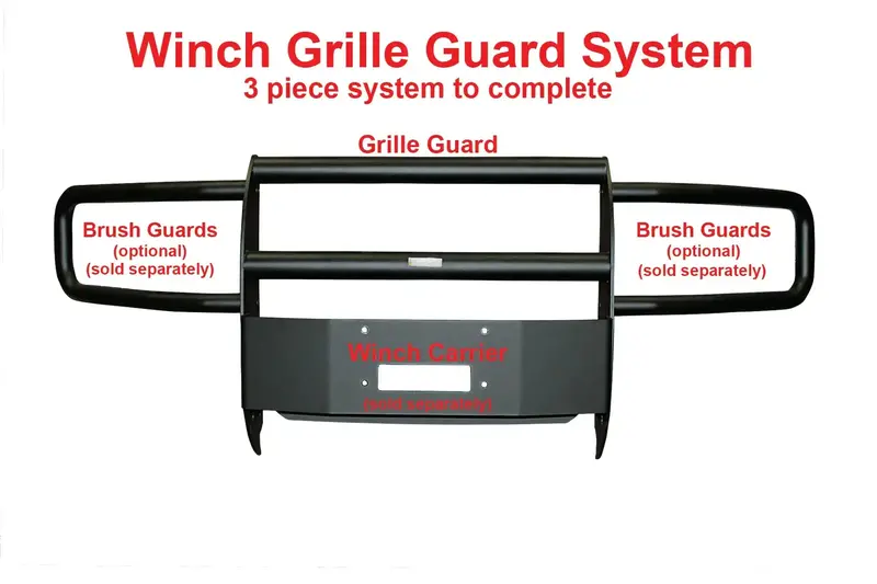 Go Industries 33665B Heavy-Duty Steel Grille Guard – Front Protection For Trucks And Suvs 1