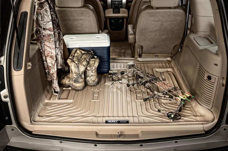 Husky Liners Weatherbeater Trunk Mat — Custom-Fit For Kia Soul, Heavy-Duty Thermoplastic Construction (Model #40611) 1