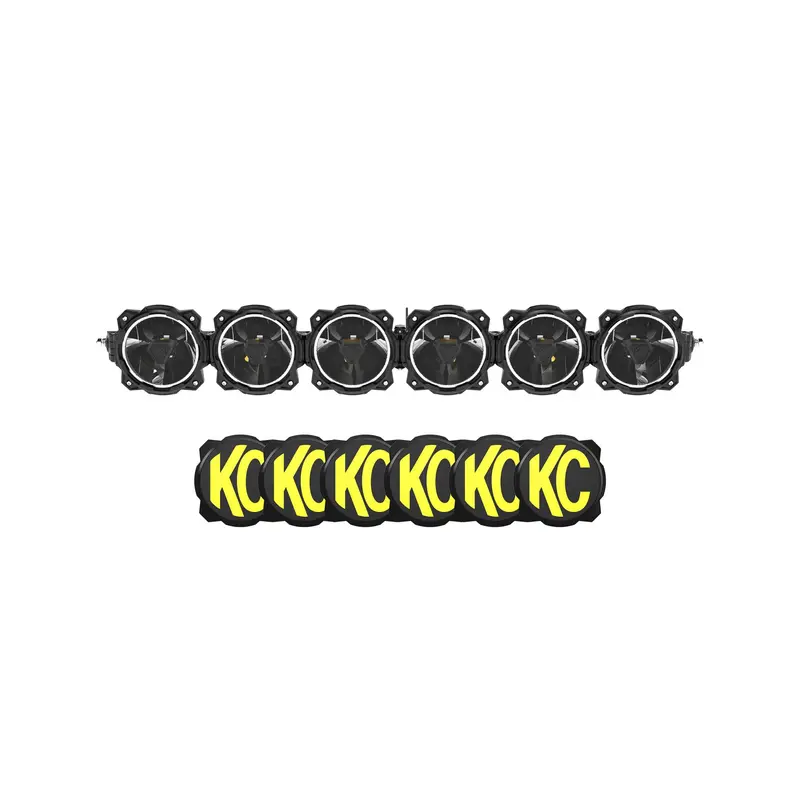 Kc Hilites Gravity Titan Led Light Bar – 39", 6-Light, Bumper-Mounted For Ford Bronco 1