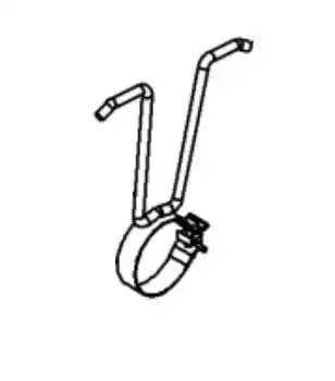 Mbrp W142088 Exhaust Band Clamp – 4-Inch Diameter With Integrated Hanger 1