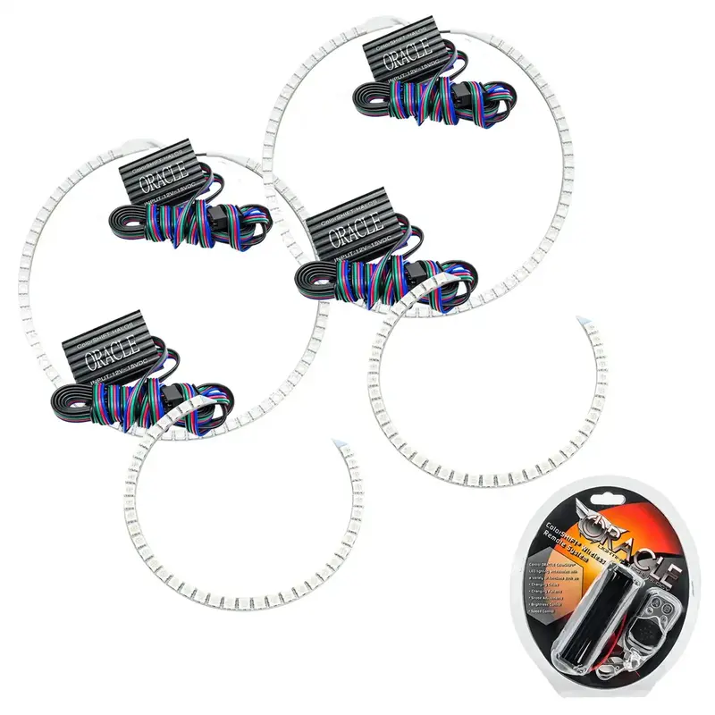 Oracle Lighting Halo Ring Emitter Kit – 2305-330 Led Headlight Accent Set 1