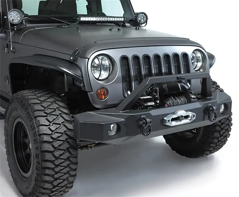 Rampage Trailguard Front Bumper With Integrated Winch Mount For Off-Road Vehicles 1
