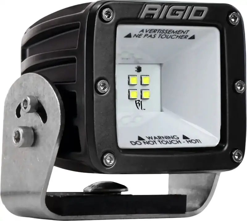 Rigid Industries 681513 2X2 Led Scene Light – 115° Beam, Surface-Mount Black Housing 1