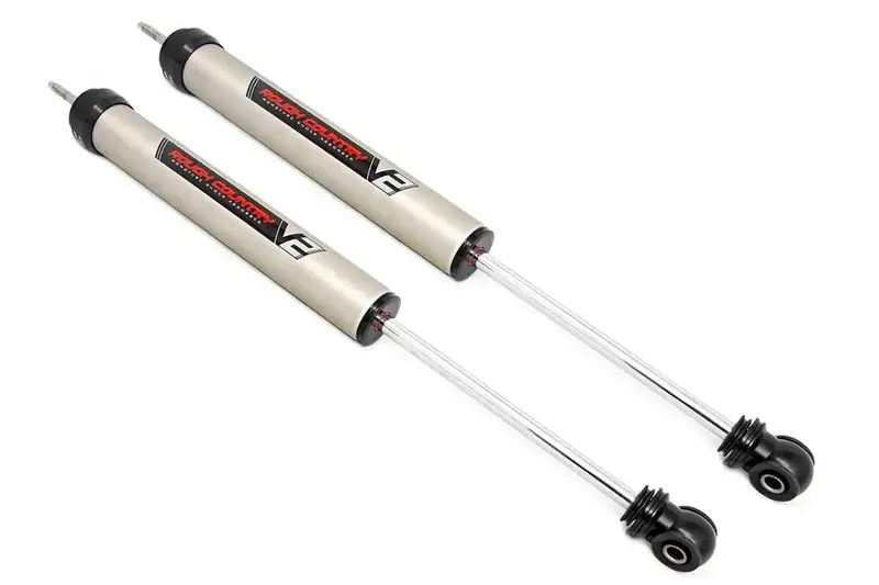 Rough Country V2 Rear Shock Absorbers – 0–2.5 In Lift Compatibility, Model 760826_H 1