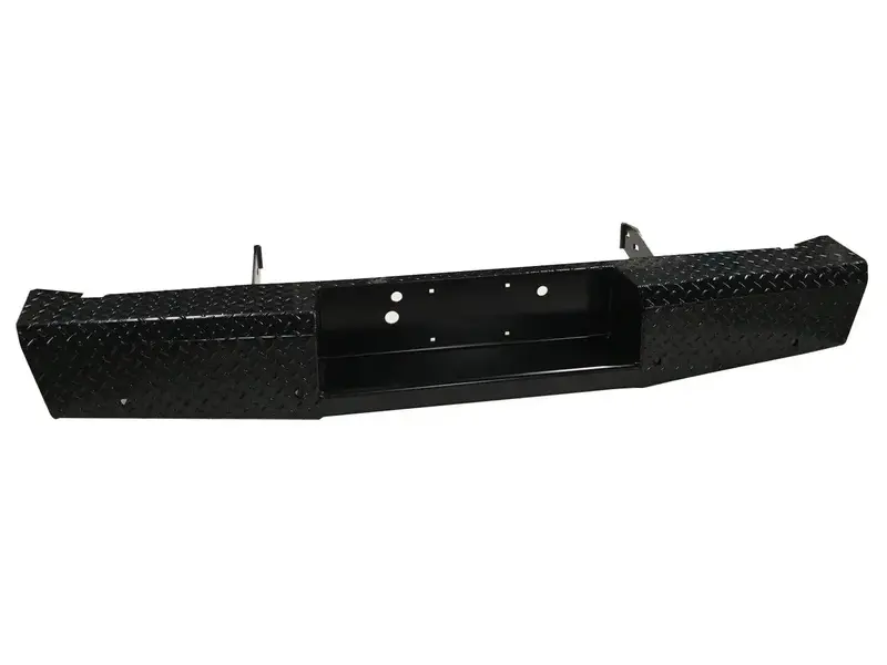 Trailfx Fx1000 One-Piece Steel Hitch-Mounted Step – Powder-Coated Black With Gloss Tread 1