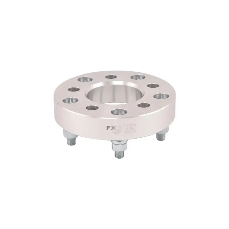 Trailfx Wheel Adaptor Spacer – 5X114.3 To 5X127 Bolt Pattern Converter, 1.25" Thick (Silver Aluminum) 1