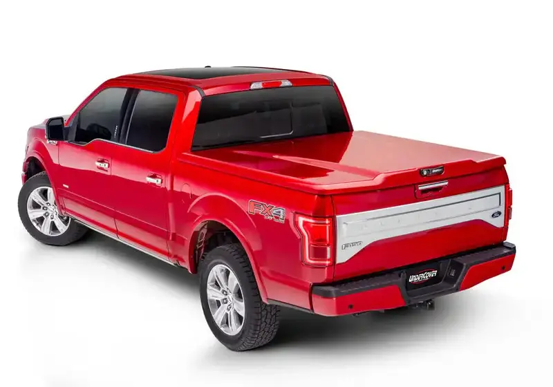 Undercover Elite Lx Tonneau Cover Uc4148L-1H5 For 2018–2023 Toyota Tacoma (6' Bed) With Deck Rail Integration – Model 1H5 1
