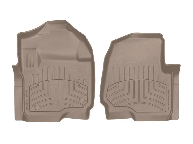 Weathertech Floorliner Hp – Custom-Fit Front Floor Mat, Tan Color (Model #4510801Im) 1
